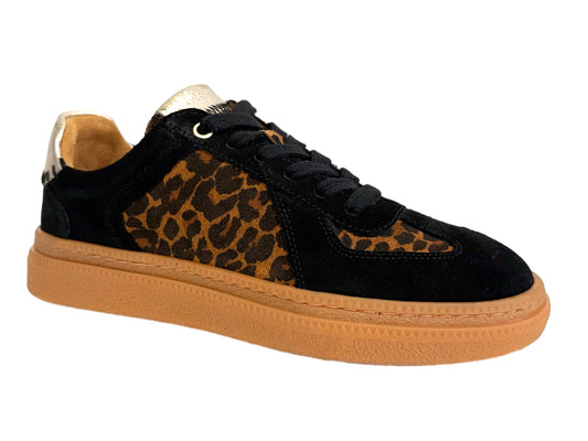CABELLO Eslyn - Black Leopard Suede