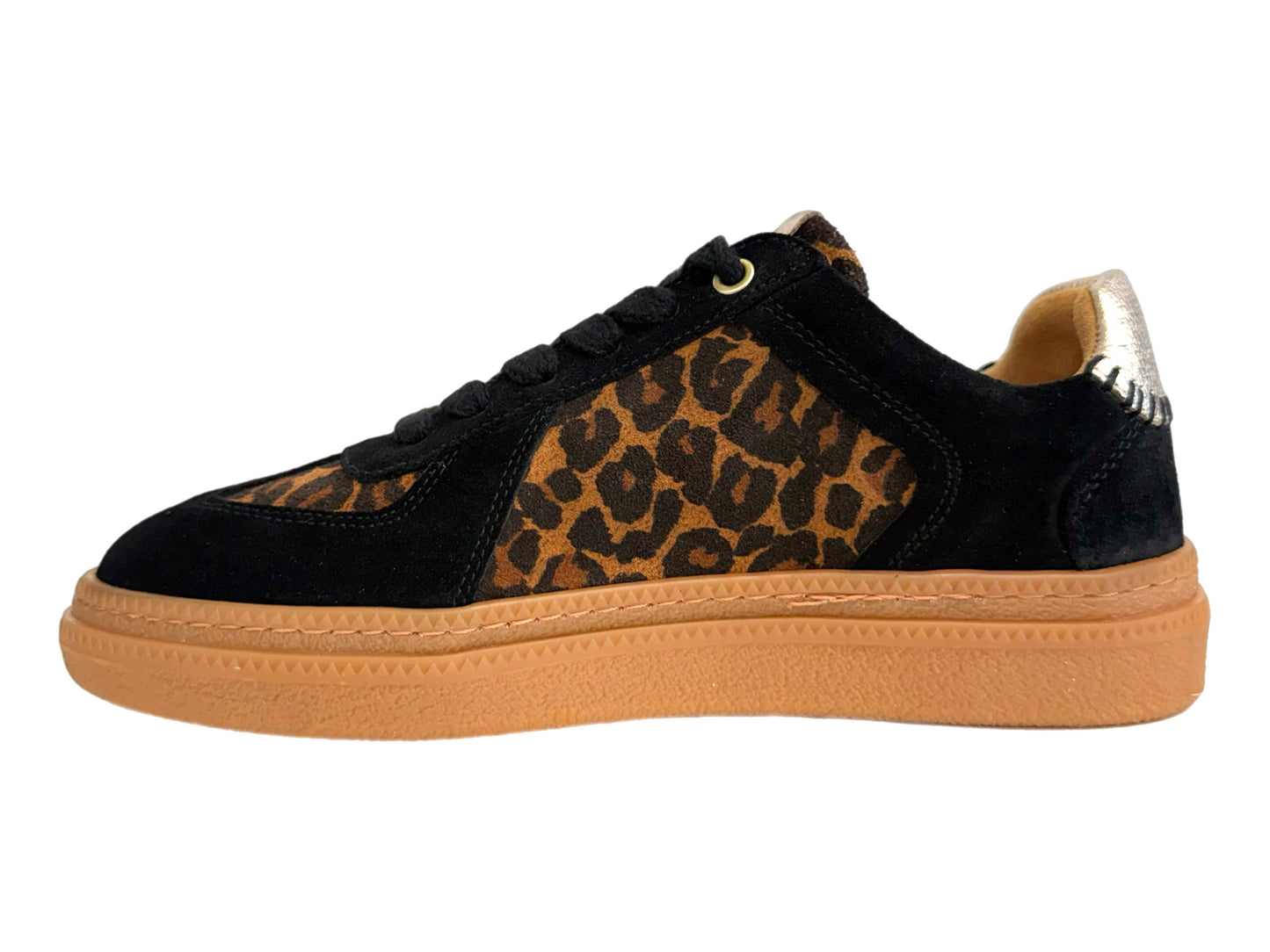 CABELLO Eslyn - Black Leopard Suede