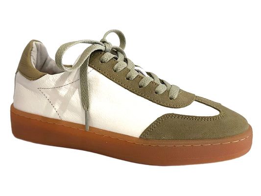 ALFIE & EVIE Abbie - Sage Suede/White Leather