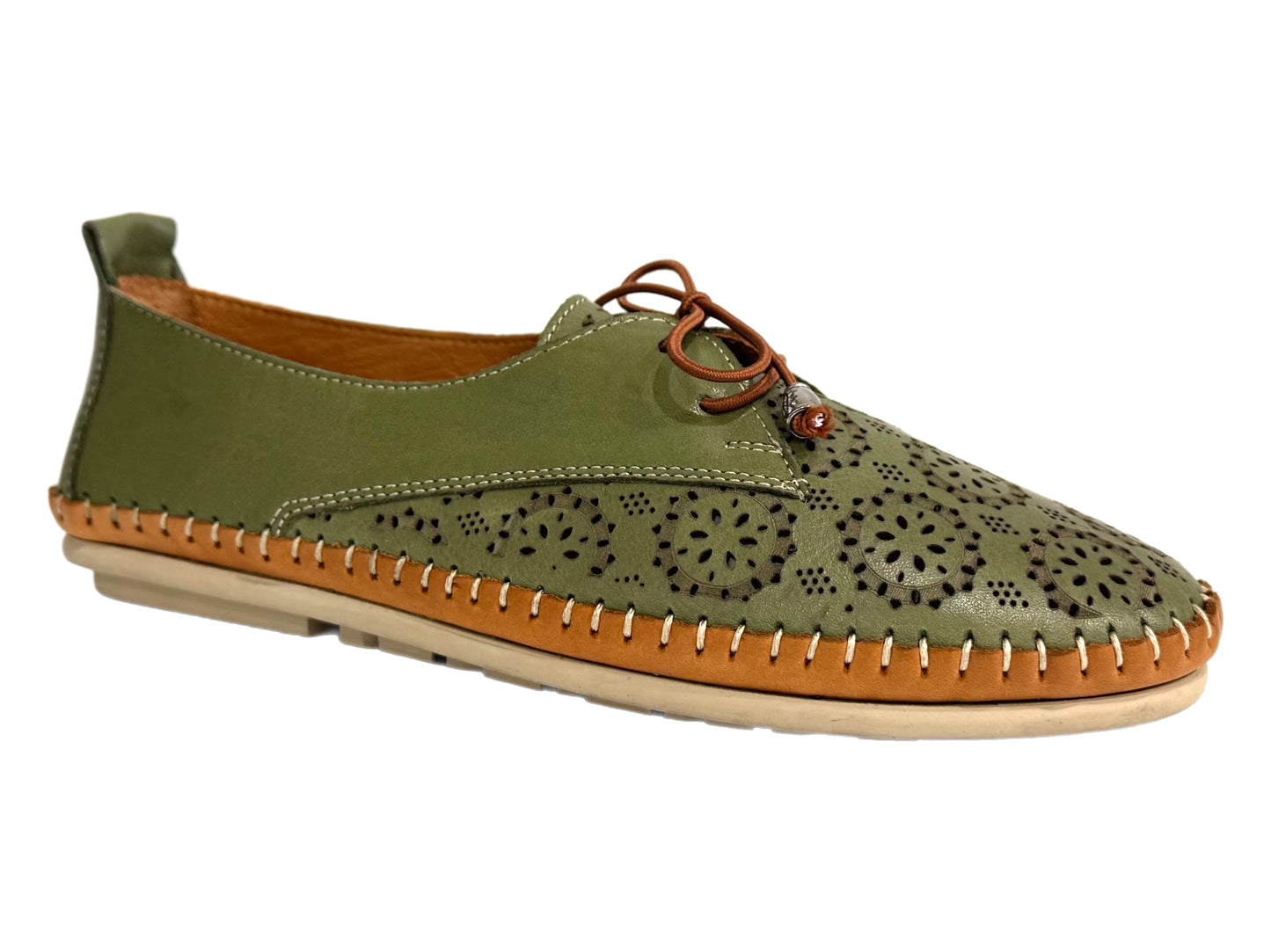 THYME & CO. Camila - Navy Leather