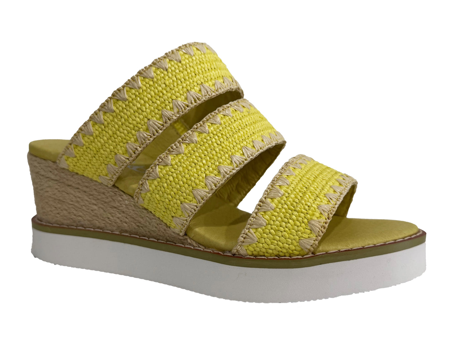 HINAKO Magnetic - Yellow Weave/Leather