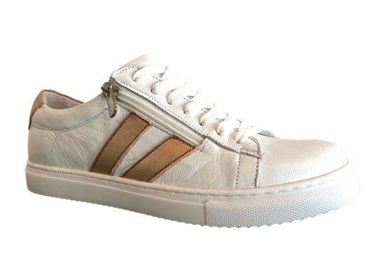 CABELLO Ultimate - White/Gold Leather