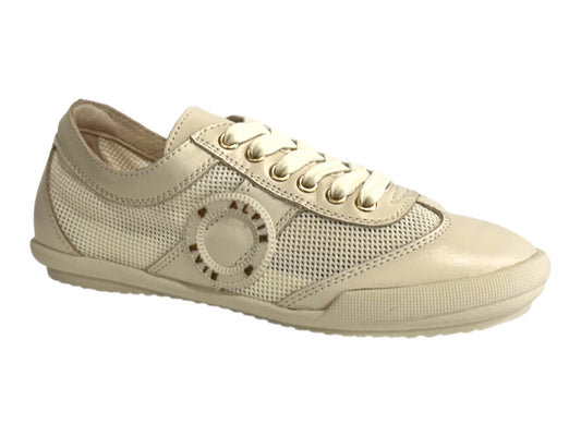 ALFIE & EVIE Jamie - Cream Suede/Cream Mesh