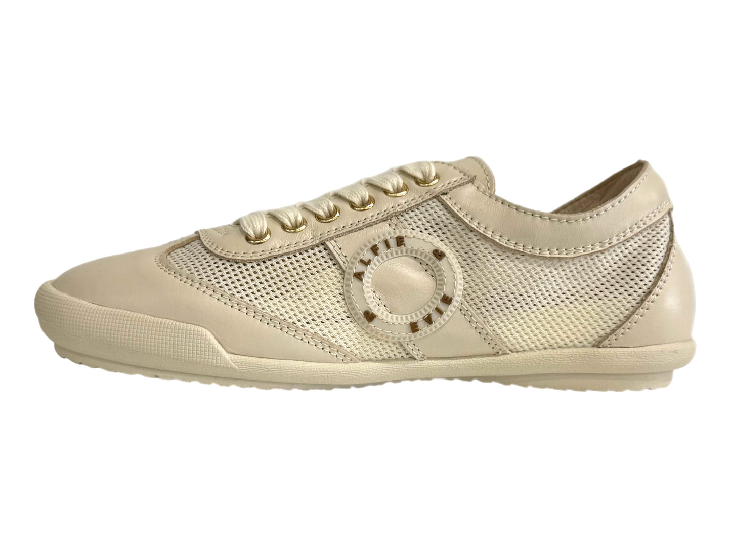 ALFIE & EVIE Jamie - Cream Suede/Cream Mesh
