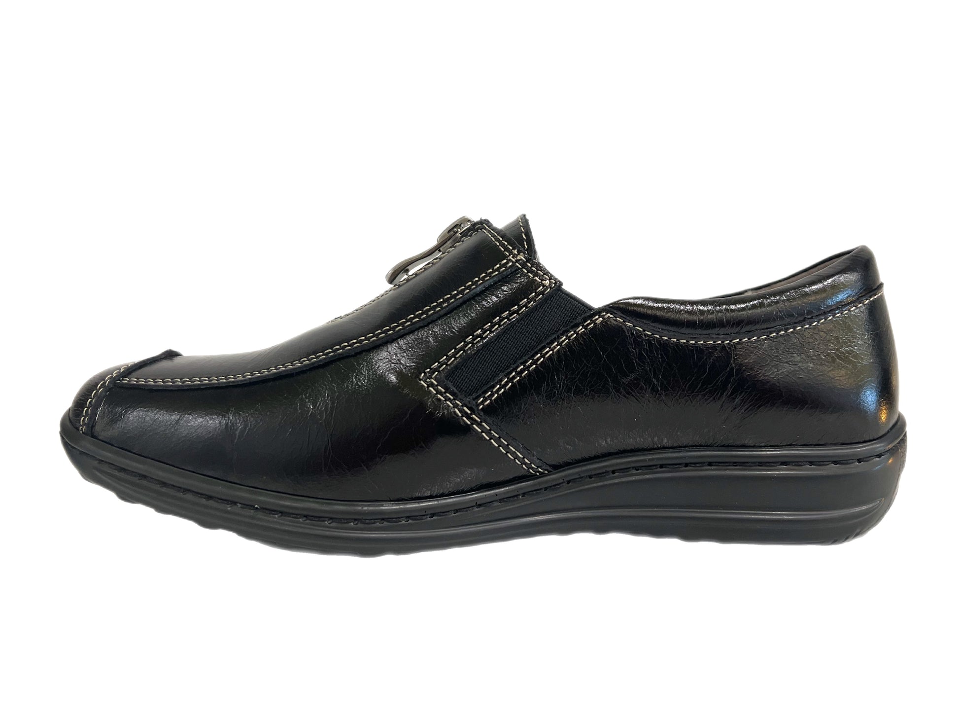 CASSINI Micah - Black Leather – The Shoe Boutique