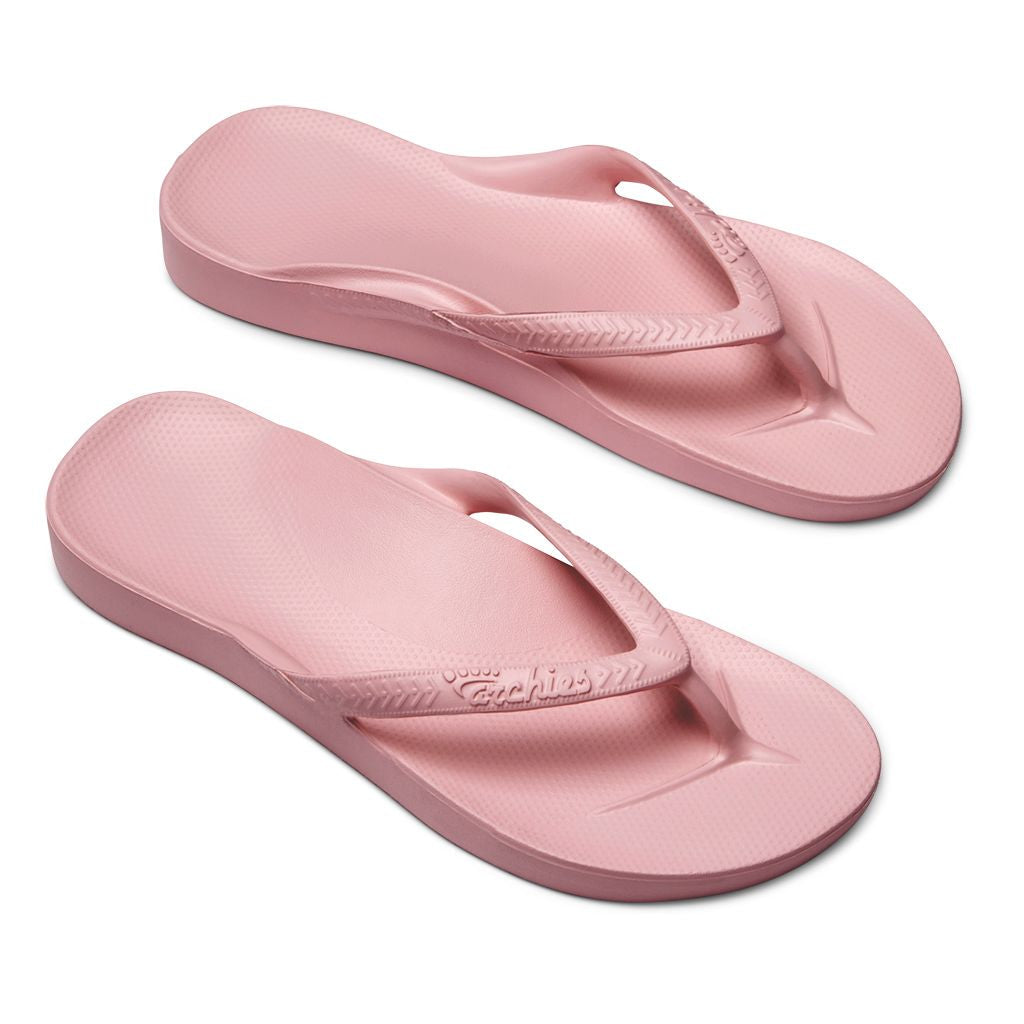 ARCHIES Arch Support Thongs - Taupe