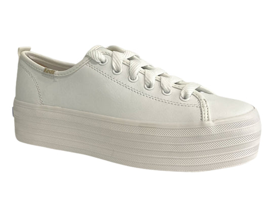 KEDS Triple Up - White Leather