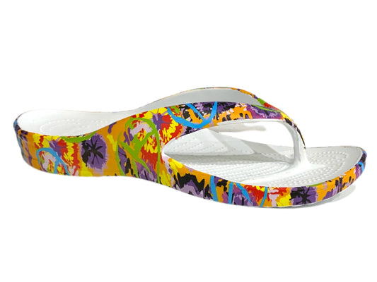 Dawgs Flip Flop - Woodystock White