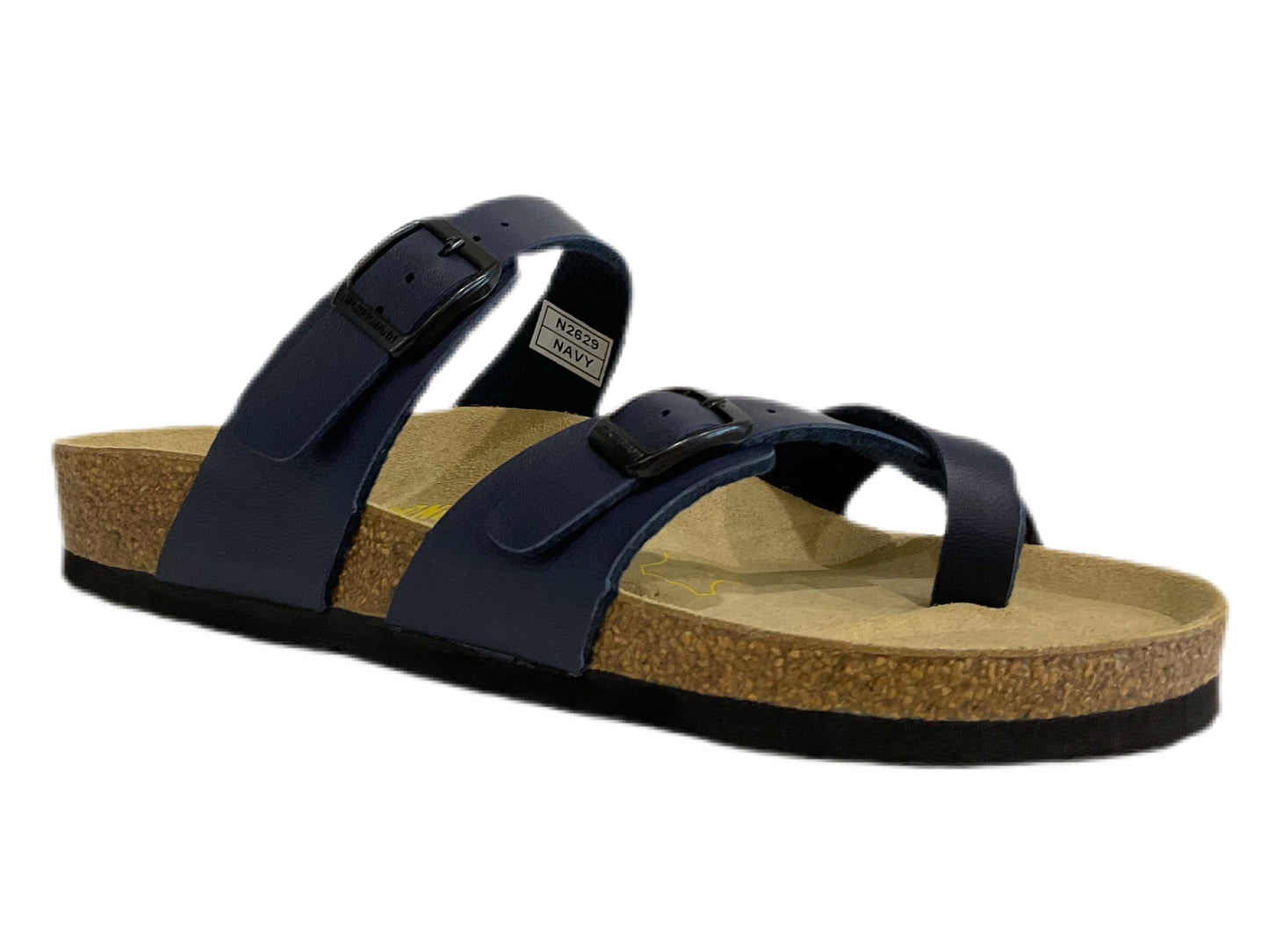 NECKERMANN Roman Sandal N2629 - White/Gold Buckle