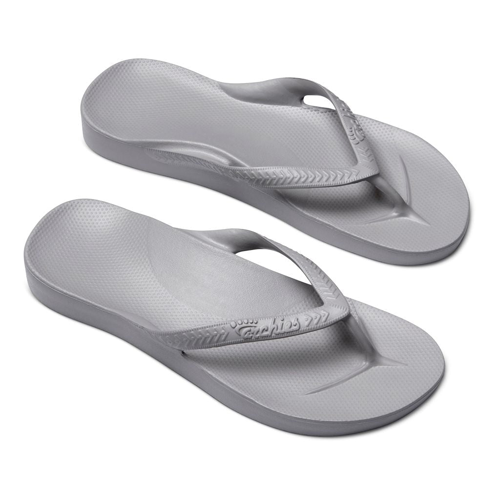 ARCHIES Arch Support Thongs - Taupe