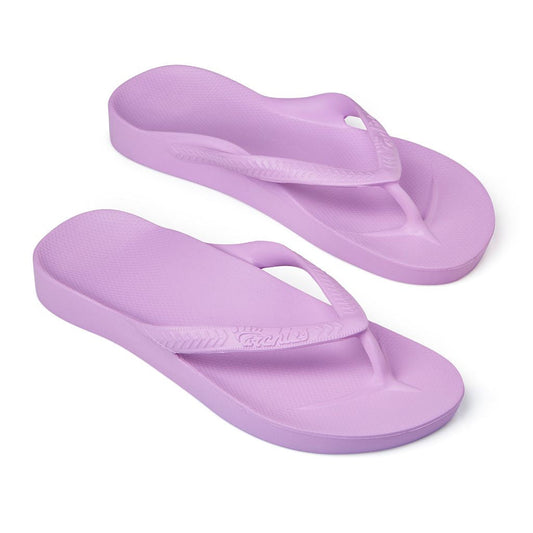 ARCHIES Arch Support Thongs - Lilac